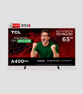 Pantalla 65 Pulgadas Plana Mini-LED 4K Google TV 65A400 Pro