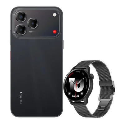 Nubia V80 Pro 256GB Telcel Negro