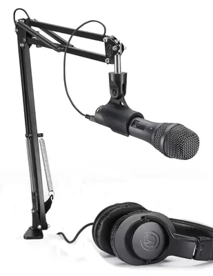Set de micrófonos alámbrico Audiotechnica multiplataforma