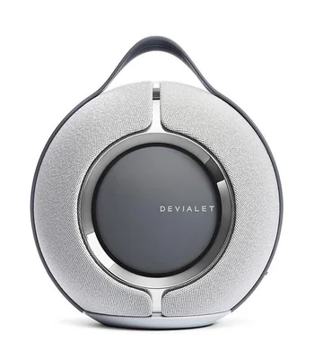 Bocina portátil Inalámbrica Bluetooth Mania gris claro