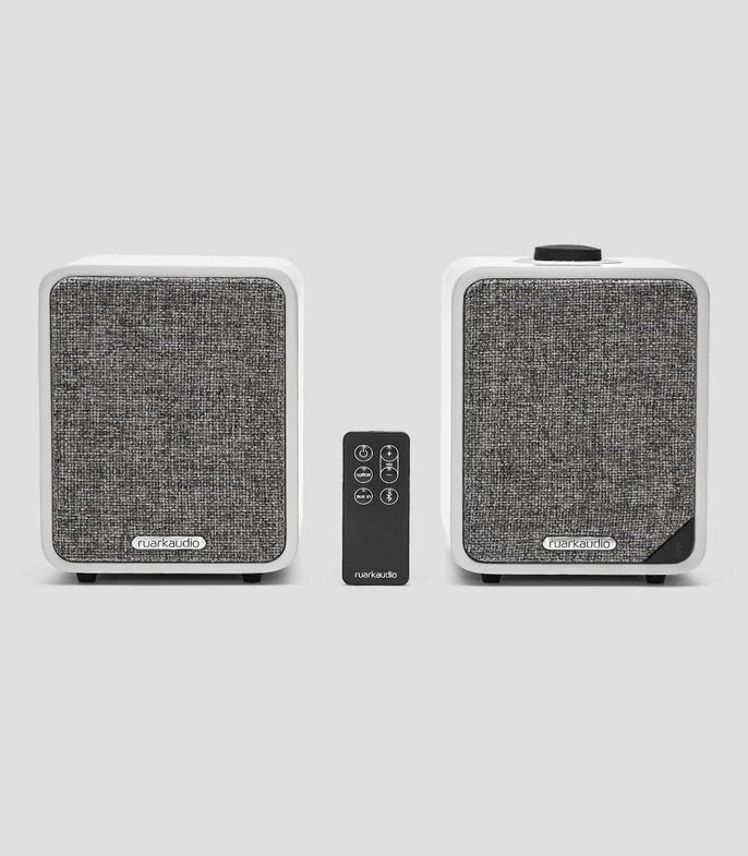 Juego de bocinas amplificadas MR1B-SG Bluetooth 20W