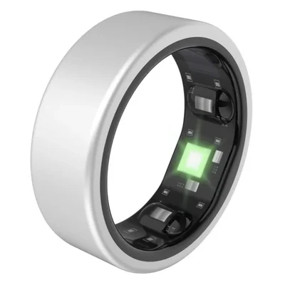 Anillo inteligente QALO QRNT de titanio resistente al agua para fitness