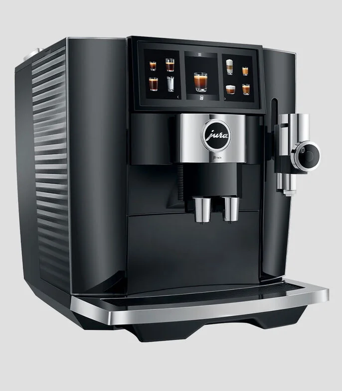 Cafetera Automatica J8 Twin, 1.9 L, Negra