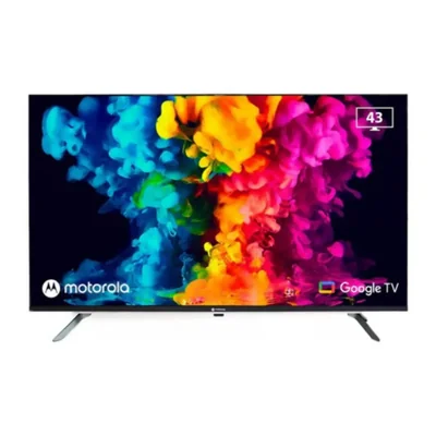 Televisión Pantalla 43 Pulgadas Motorola Google TV FHD MOT43FLE11