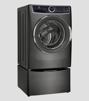 Lavadora ELFW7537AT de Carga Frontal con Pedestal 21 Kg Titanio
