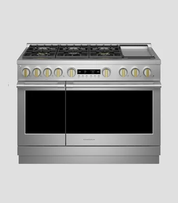 Estufa de piso dual ZDP486NDTSS de Gas LP 48"