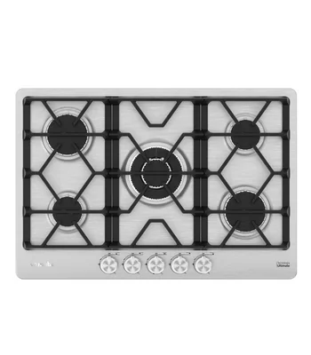 Parrilla a Gas LP con 5 quemadores en acero inoxidable