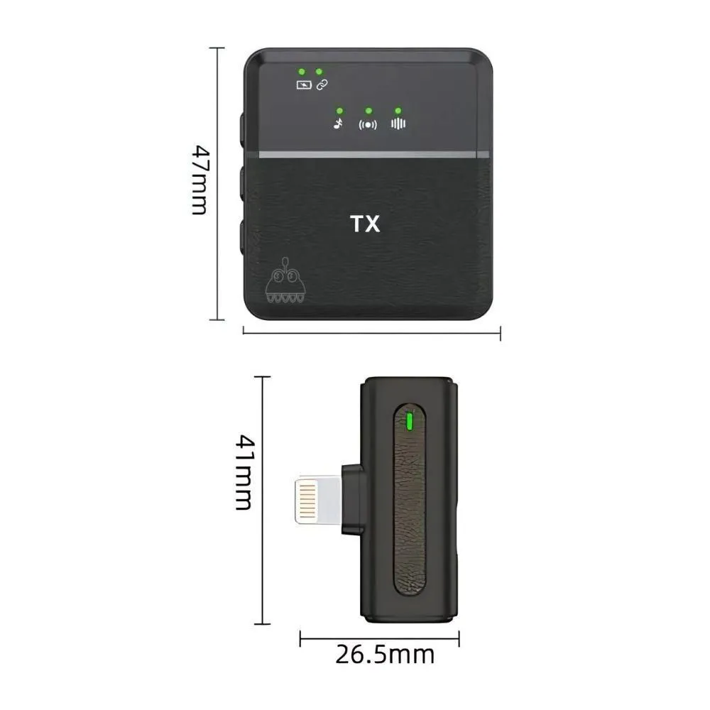 Micrófono Inalámbrico Gadgets&fun Lavalier tipo Lightning