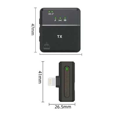 Micrófono Inalámbrico Gadgets&fun Lavalier tipo Lightning