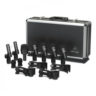 Juego de 7 Microfonos de Bateria Behringer BC1200