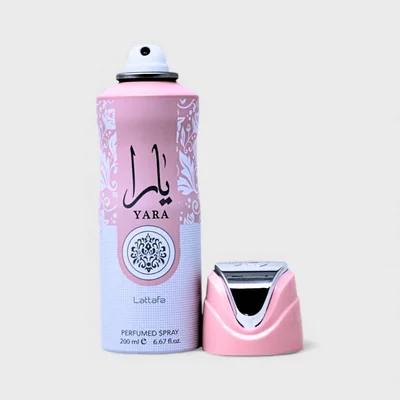 Perfume Body Spray Lattafa Yara 200 Ml Para Mujer 200 mL