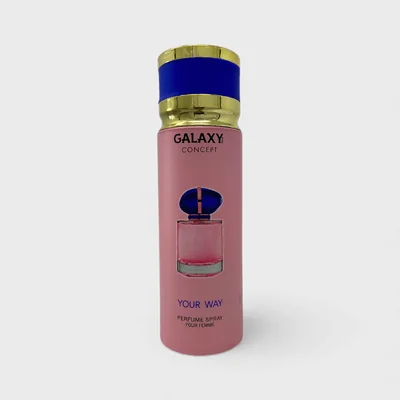 Perfume Body Spray Galaxy Concept Your Way 200 Ml Para Mujer