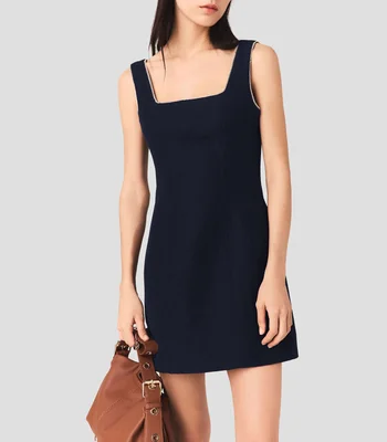Vestido mini liso Ribami Mujer
