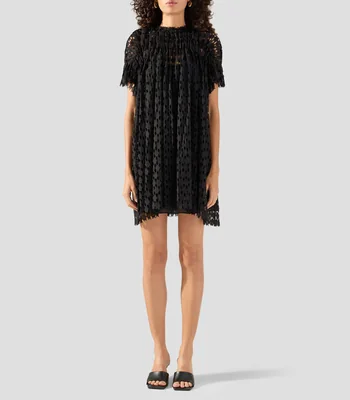 Vestido mini liso Layla Mujer