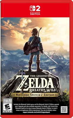 Nintendo Switch 2 Juego The Legend of Zelda Breath of the Wild