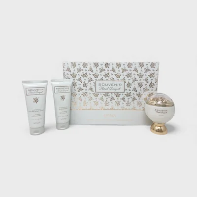 Afnan Souvenir Floral Bouquet Set De 3 Pz Para Mujer