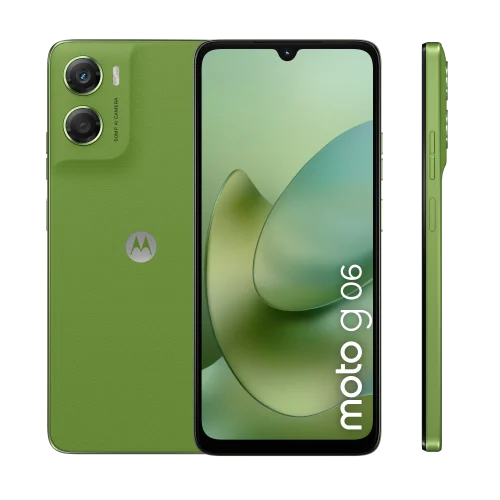 Motorola G06 6.8", 64GB, 4GB RAM, Verde