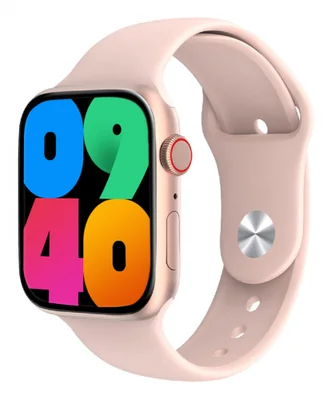 Logic Smartwatch LIFE 10, Android/iOS, Rosa - Resistente a Salpicaduras
