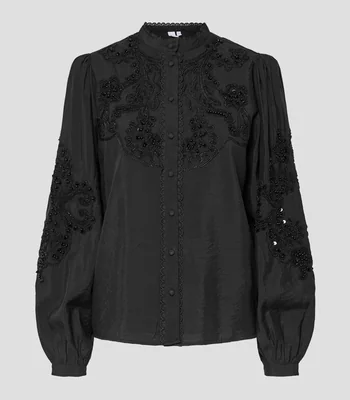 Blusa fantasía manga larga Mujer