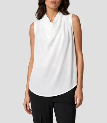 Blusa lisa din mangas Mujer