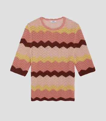 Blusa fantasía manga corta Mujer