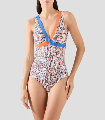 Traje de baño maillot Amelia estampado Mujer