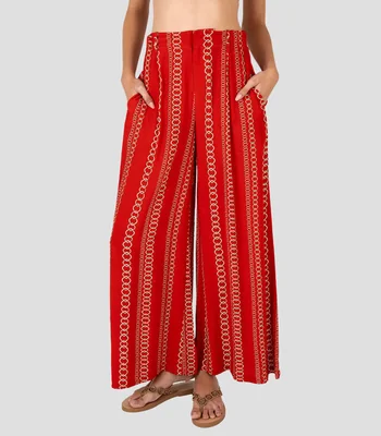 Pantalón recto Mujer