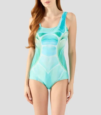 Traje de baño maillot Fabiana estampado Mujer