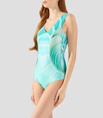 Traje de baño maillot Fabiana estampado Mujer