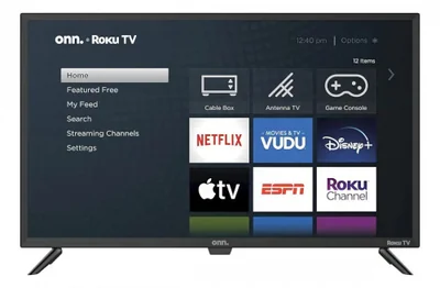 Onn Smart TV LED 100012589 32", HD, Negro