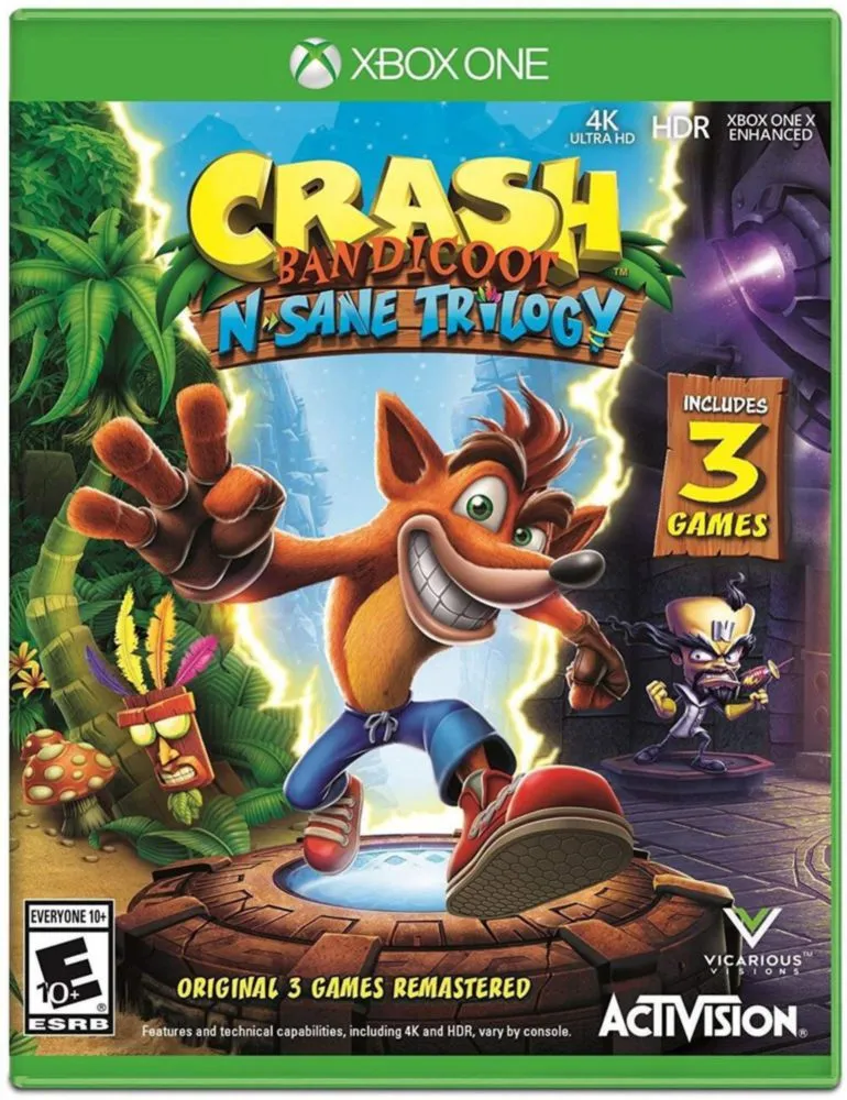 Crash Bandicoot N. Sane Trilogy - Xbox One - Standard Edition
