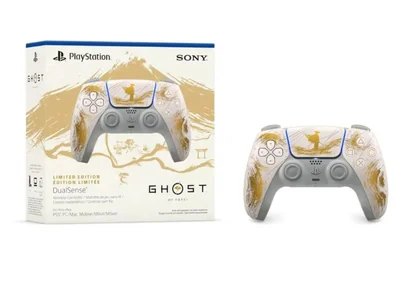 Control inalámbrico DualSense Edición Limitada Oro de Ghost of Yōtei