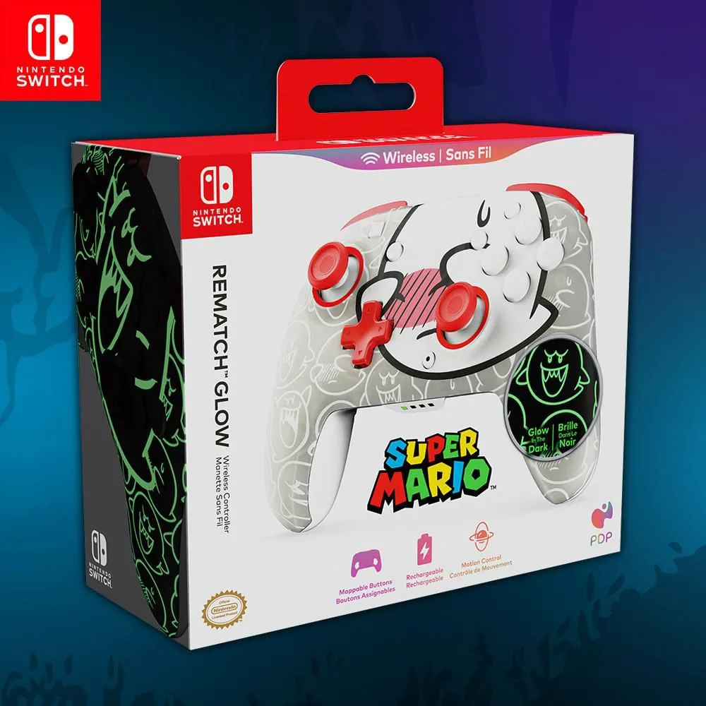 Turtle Beach Control Inalámbrico Rematch Mario Invencible Purpura Nintendo Switch 2