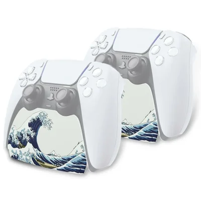 playvital Paquete de 2 Soporte de Estación para ps5 Control Accesorios Gamepad Escritorio Soporte Holder para ps5 Control Soport