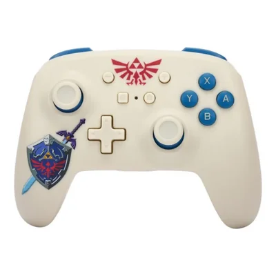 Control Inalámbrico PowerA para Nintendo Switch - Sworn Protector Edition, Compatible Con Modelo OLED y Lite, Gamepad Bluetooth