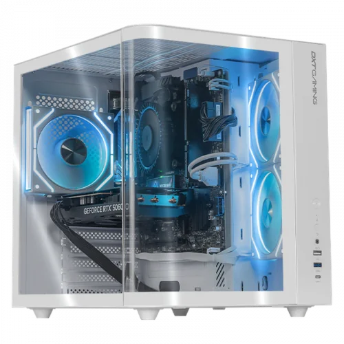 Computadora Gamer DXT Gaming CM-01046, Intel Core i7-14700F, NVIDIA GeForce RTX 5060, 16GB, 1TB SSD, Wi-Fi, Windows 11 Prueba