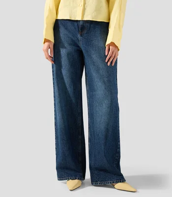 Jeans wide leg Mujer