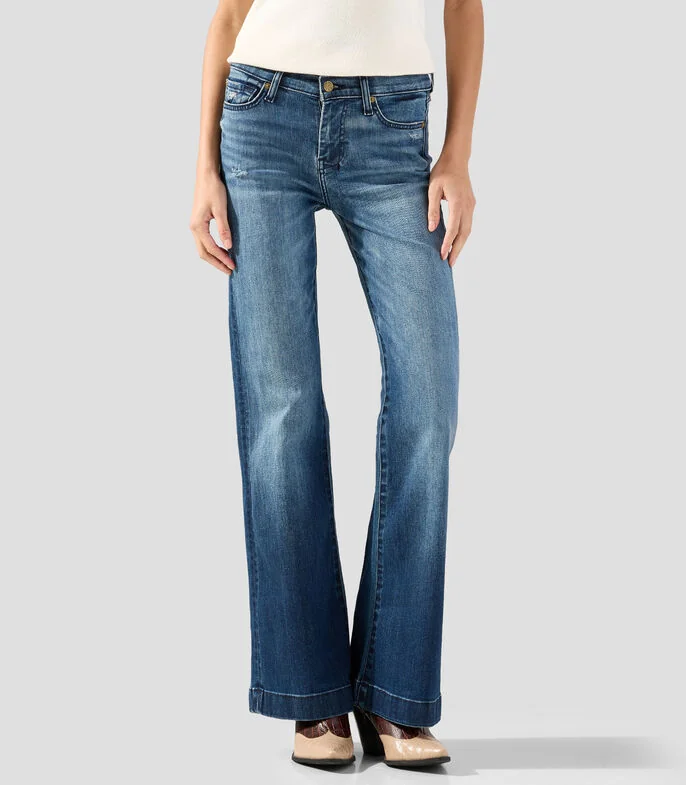 Jeans wideleg Mujer