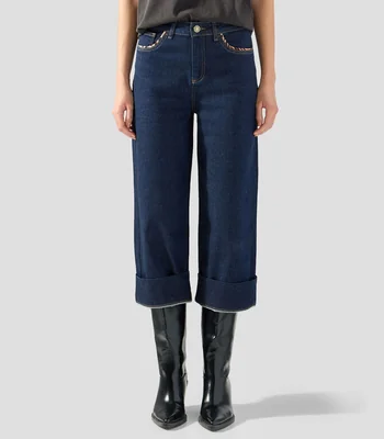 Jeans amplio Mujer