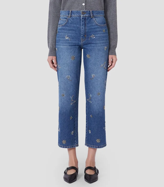 Jeans recto Mujer
