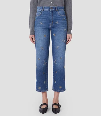 Jeans recto Mujer