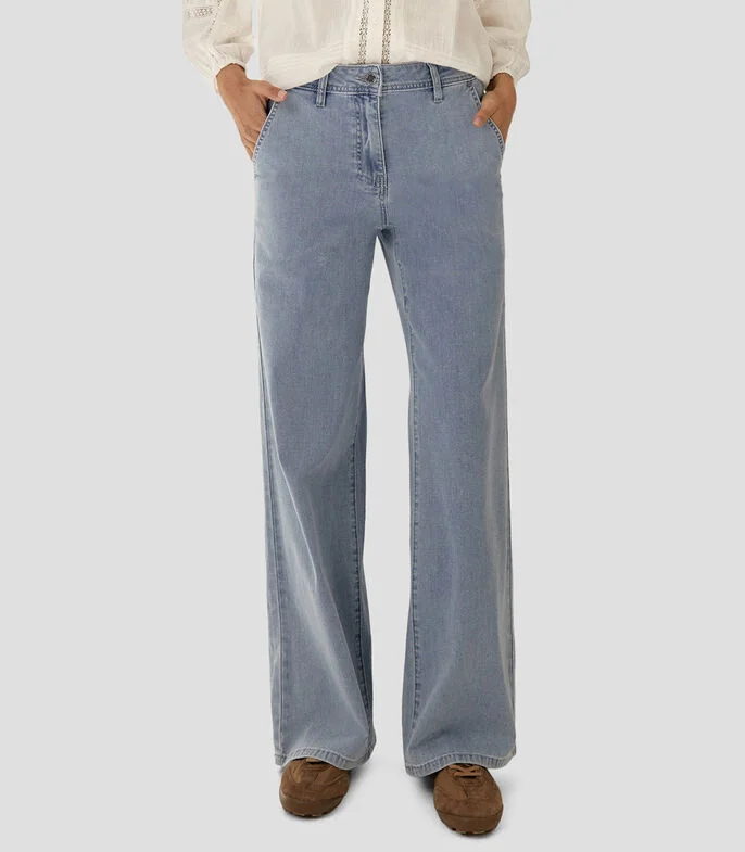 Jeans amplio Mujer