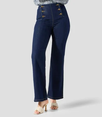 Jeans Recto Mujer