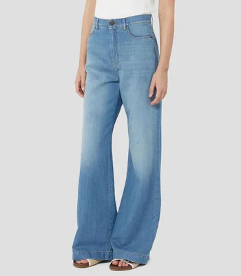 Jeans Acampanado Mujer
