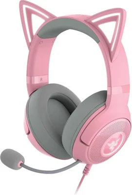 Audífonos Razer Kraken Kitty V2 USB con cable RGB Reacondicionados