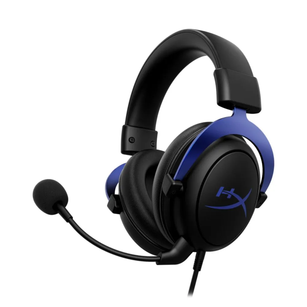 Auriculares HyperX Cloud Blue Comfort Memory Foam con micrófono