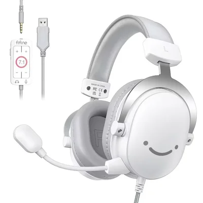 Auriculares para juegos FIFINE H9 USB con conector de 35 mm sonido envolvente 7.1