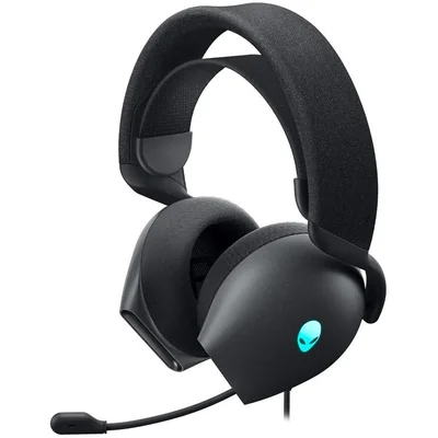 Audifonos gamer de diadema alienware 40khz rgb usb bk