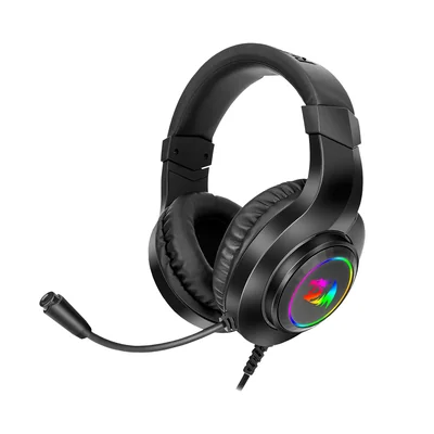 Audífono Gamer Redragon Hylas Negro Alámbrico