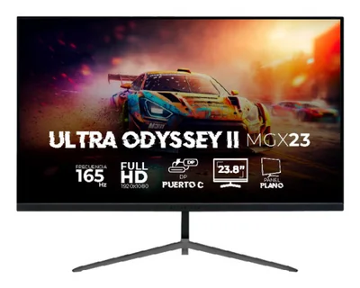 Monitor Gamer Balam Rush Ultra Odyssey II MGX23 LCD VA 23.8", 1920x1080 Full HD, FreeSync, 165Hz, HDMI/DisplayPort, Negro